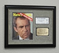 Richard Nixon Watergate Impeachment Display